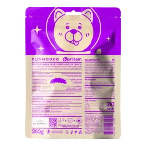 Dog Treats With Salmon Strip, 250g, E-Protein, Hypoallergenic