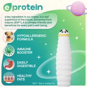 Dog Treats With Lamb Stick 100g, E-Protein, Hypoallergenic