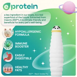 Cat Treats With Salmon Cream, 168g, E-Protein, Hypoallergenic