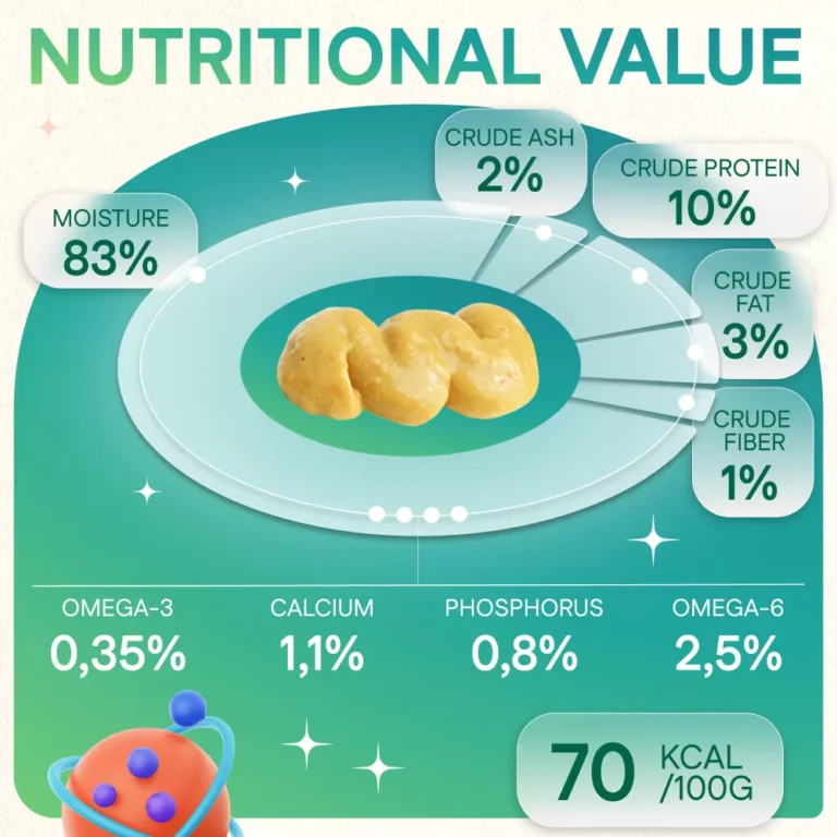 Cat Treats With Salmon Cream, 50g, E-Protein, Hypoallergenic