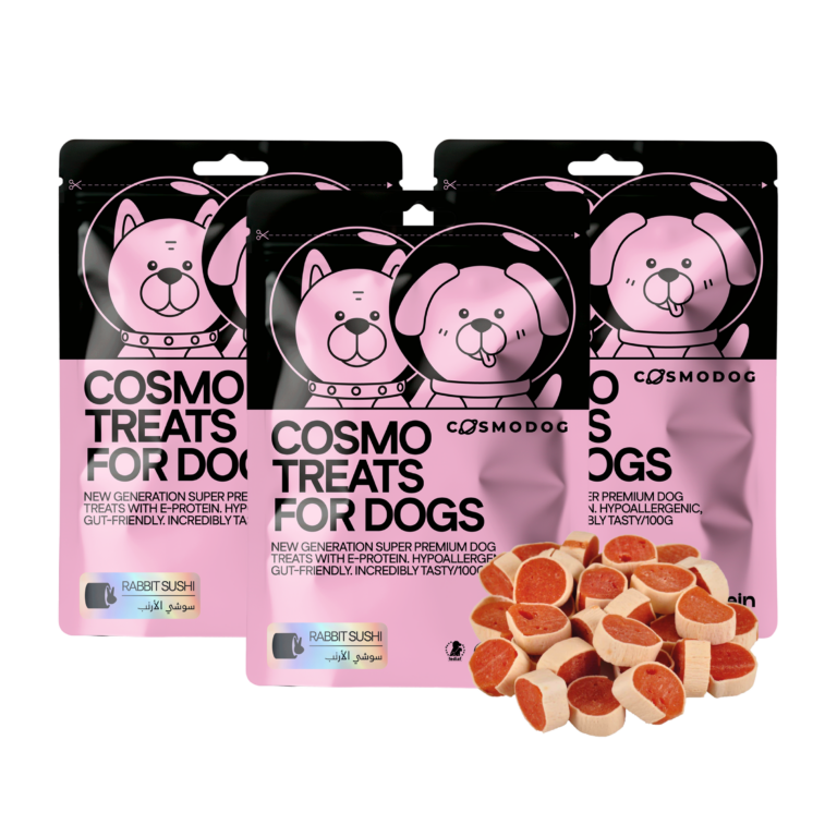 Dog Treats With Rabbit Sushi, 100g, E-Protein, Hypoallergenic