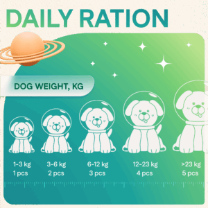 Dog Treats With Duck Donut, 100g, E-Protein, Hypoallergenic