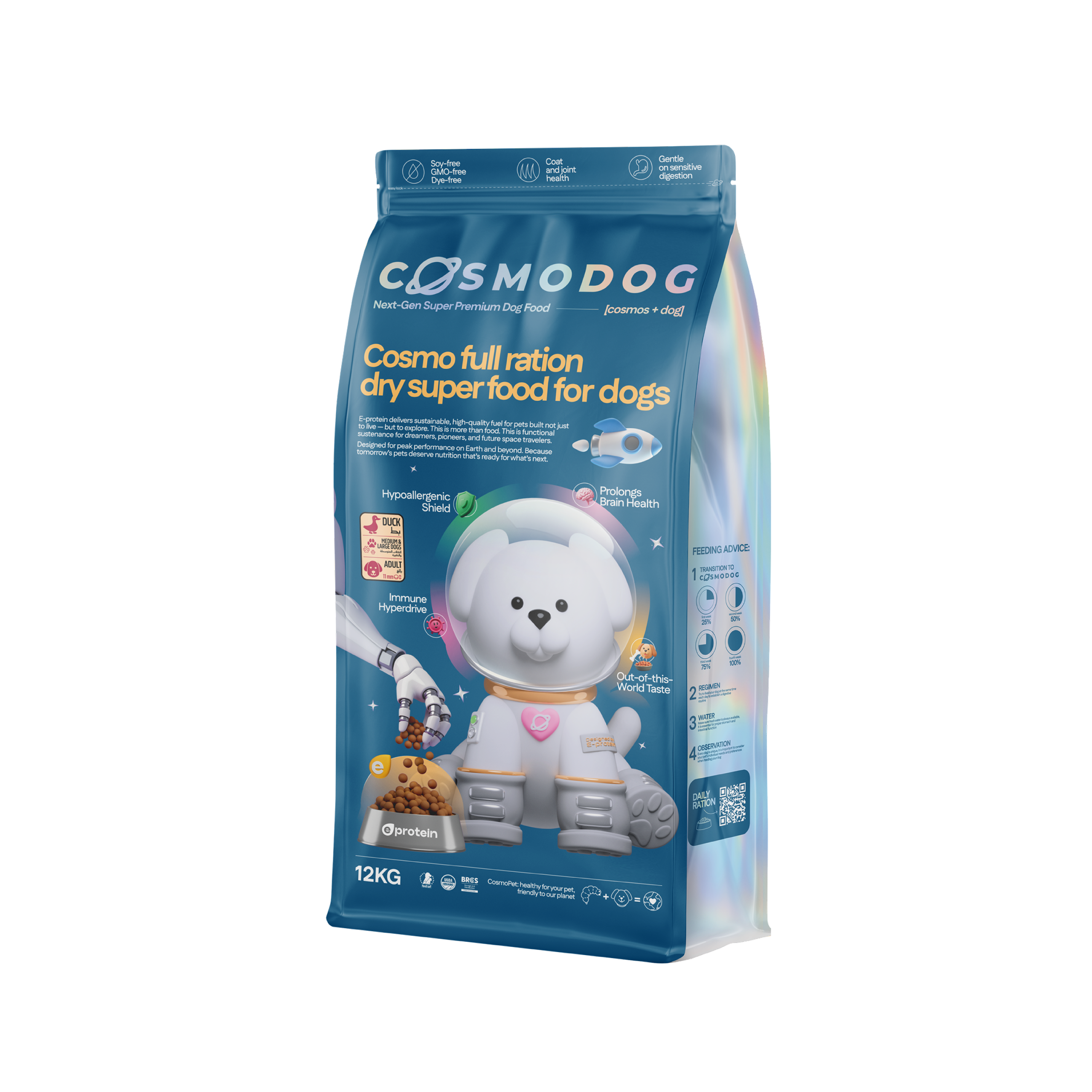 Cosmodog Dry Food Duck Regular Medium & Large breed 12 KG