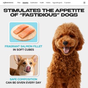 Cosmodog Freeze Dried Treats Salmon Cube 100 g