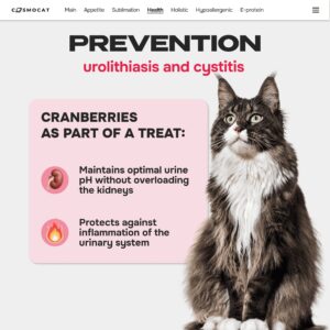 Cosmocat Freeze Dried Treats Duck with Cranberries 30 g