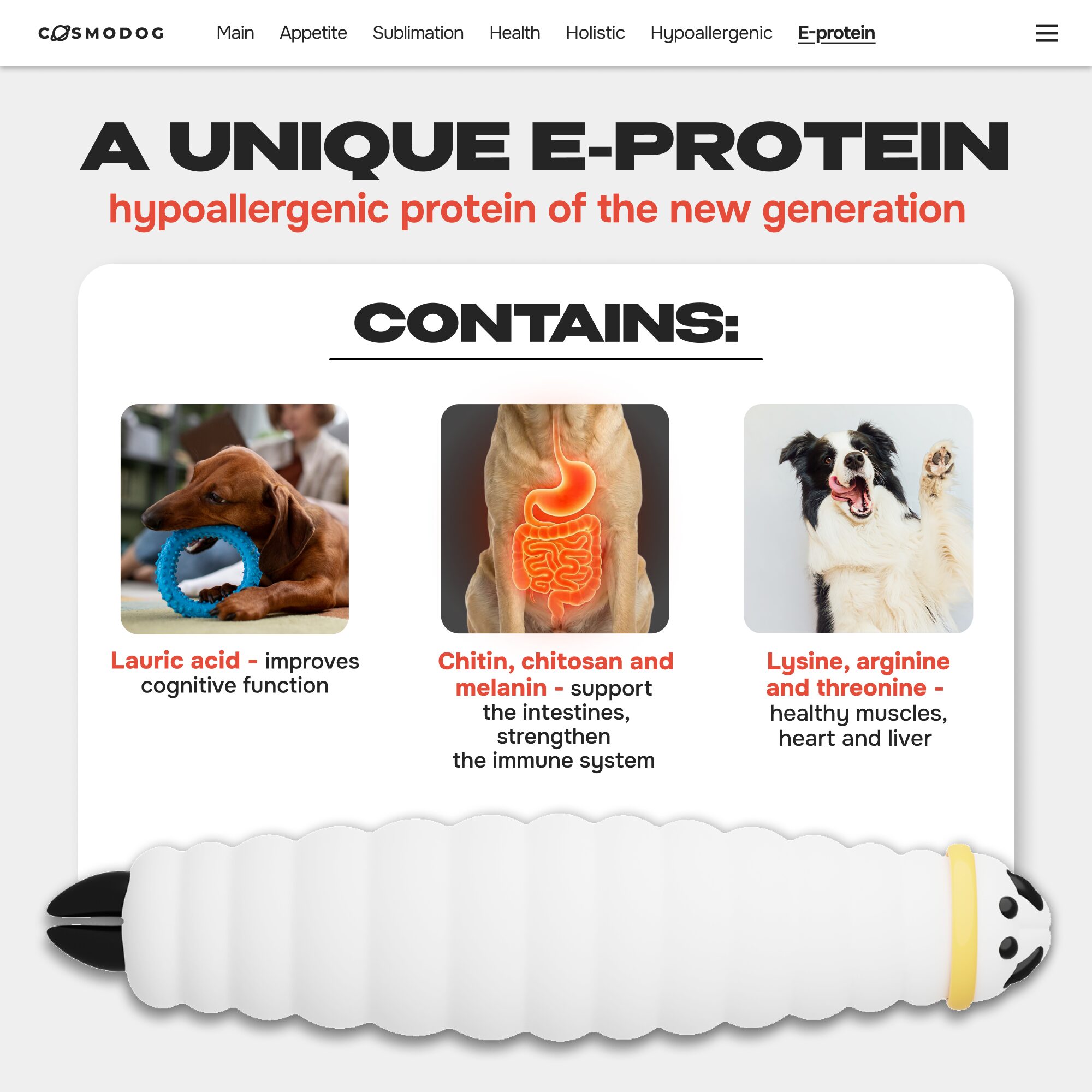 Cosmodog Freeze Dried Treats Lamb Cube 100 g