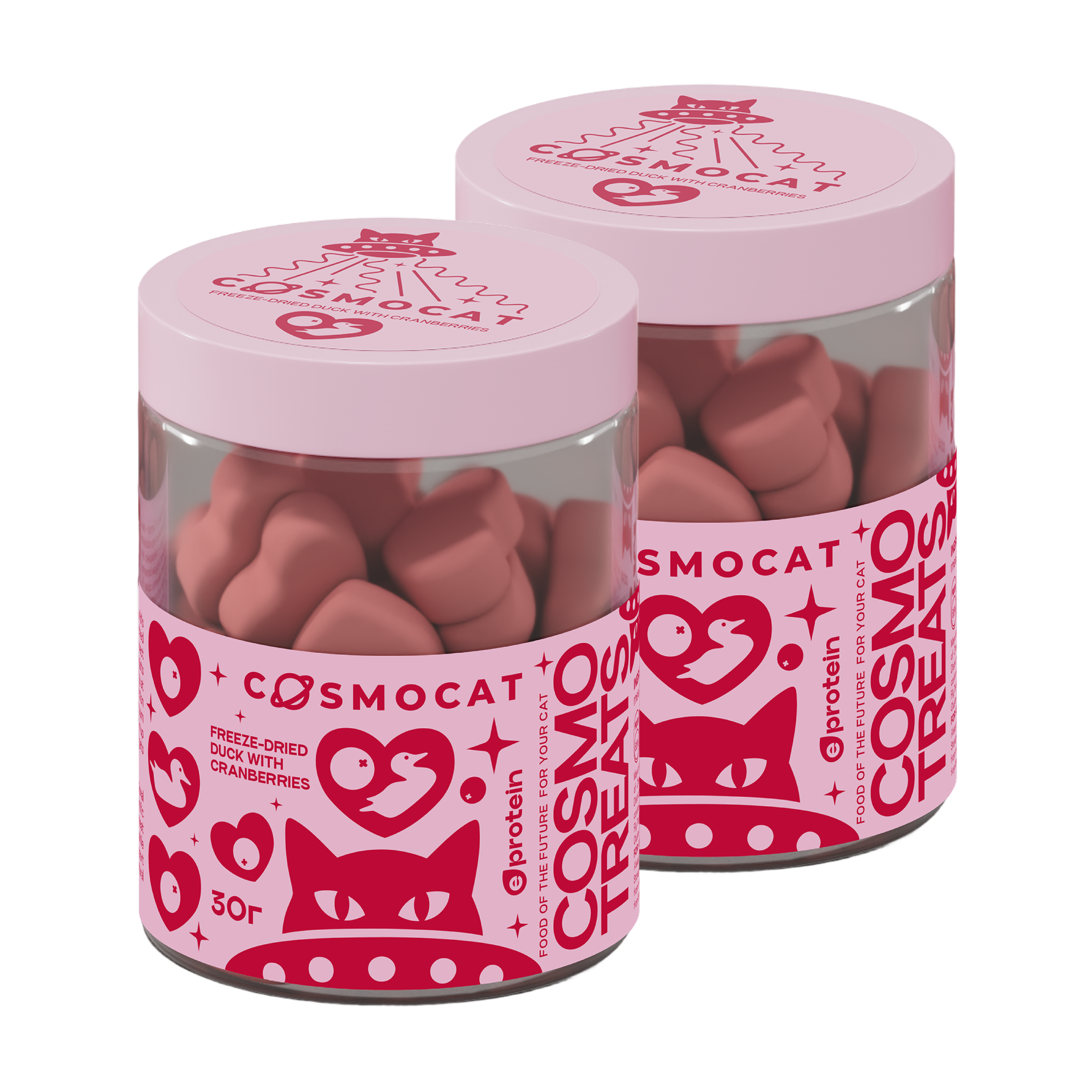 Cosmocat Freeze Dried Treats Duck with Cranberries 30 g