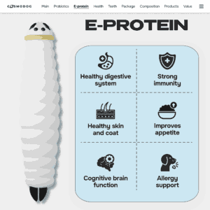 Cosmodog Dry Food Duck Probiotics Small breed 2 KG