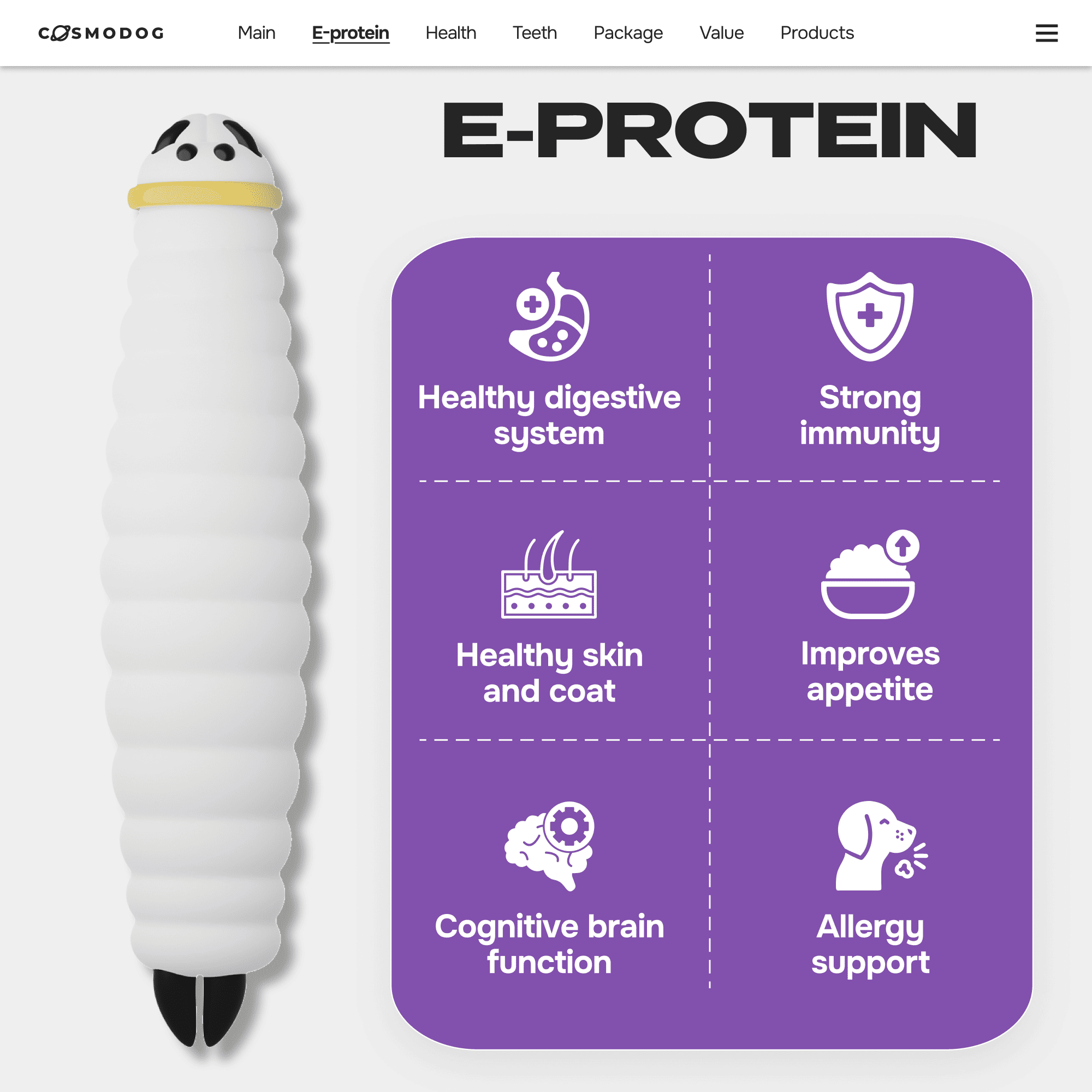 Cosmodog Dry Food Duck Regular Medium & Large breed 0.8 KG