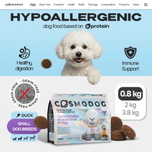 Cosmodog Dry Food Duck Grain Free Small breed 0.8 KG