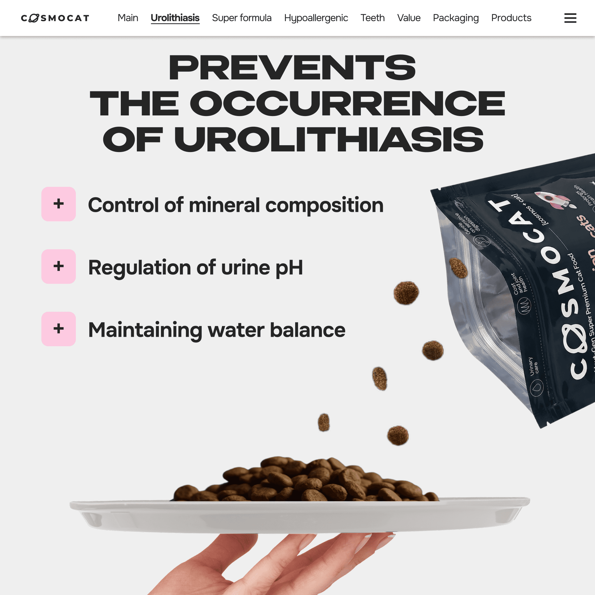 Cosmocat Dry Food Duck Regular Sterilised 3.8 KG