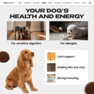 Cosmodog Dry Food Duck Probiotics Small breed 2 KG