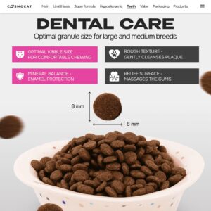 Cosmocat Dry Food Duck Regular Adult 3.8 KG