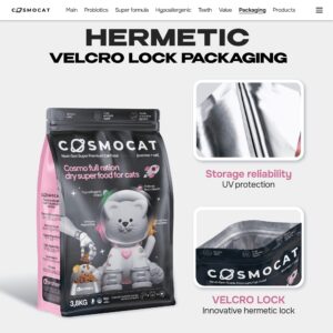 Cosmocat Dry Food Duck Probiotics Sterilised 3.8 KG