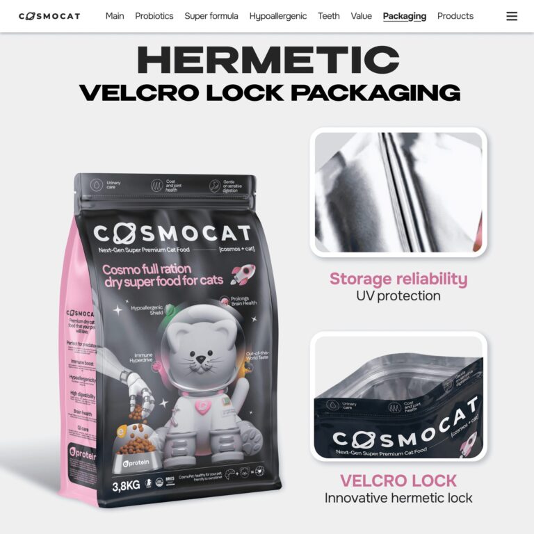 Cosmocat Dry Food Duck Probiotics Sterilised 3.8 KG