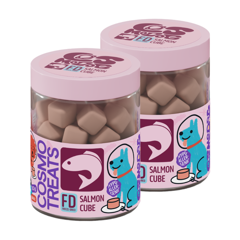 Cosmodog Freeze Dried Treats Salmon Cube 60 g