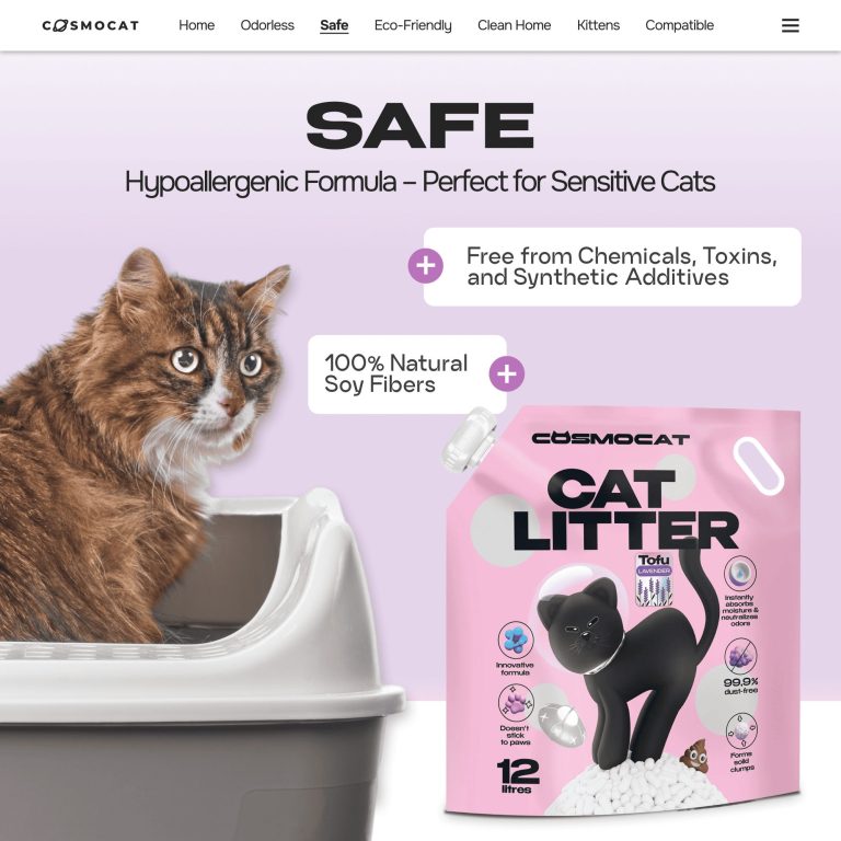 Cosmocat Cat Litter Lavender, 12 L