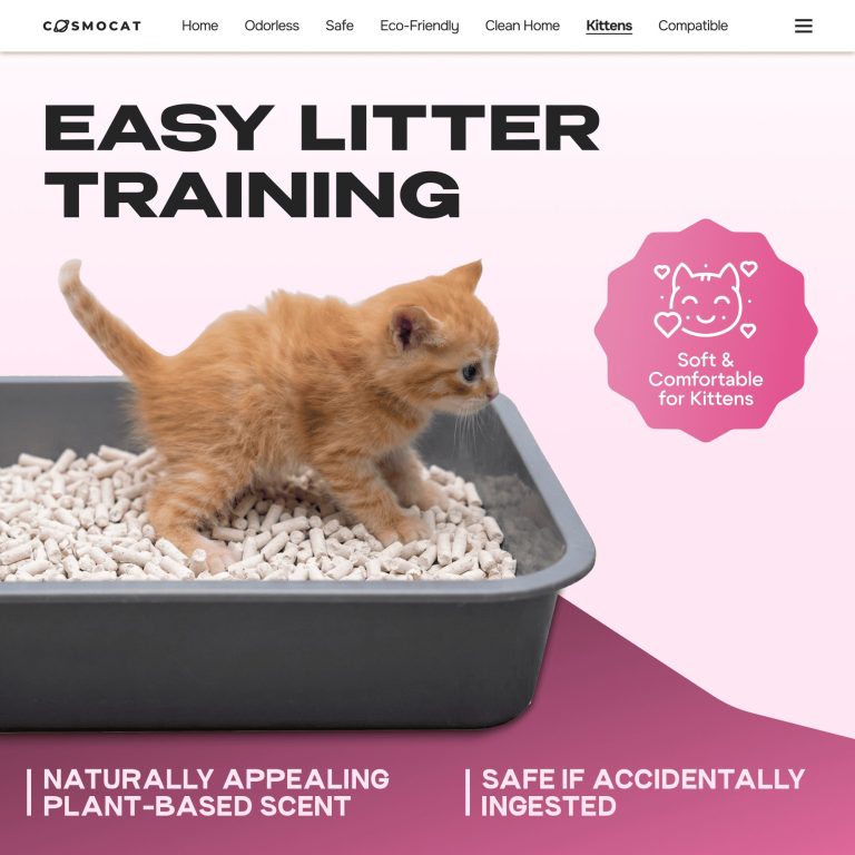 Cosmocat Cat Litter Unscented, 12 L