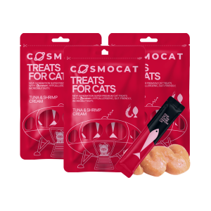 Cat Treats With Tuna & Shrimp Cream, 84g, E-Protein, Hypoallergenic