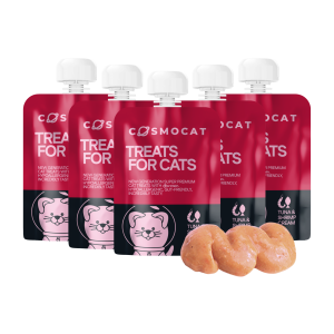 Cat Treats With Tuna & Shrimp Cream, 50g, E-Protein, Hypoallergenic