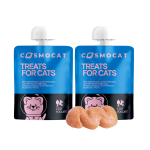 Cat Treats With Cod Yoghurt, 90g, E-Protein, Hypoallergenic