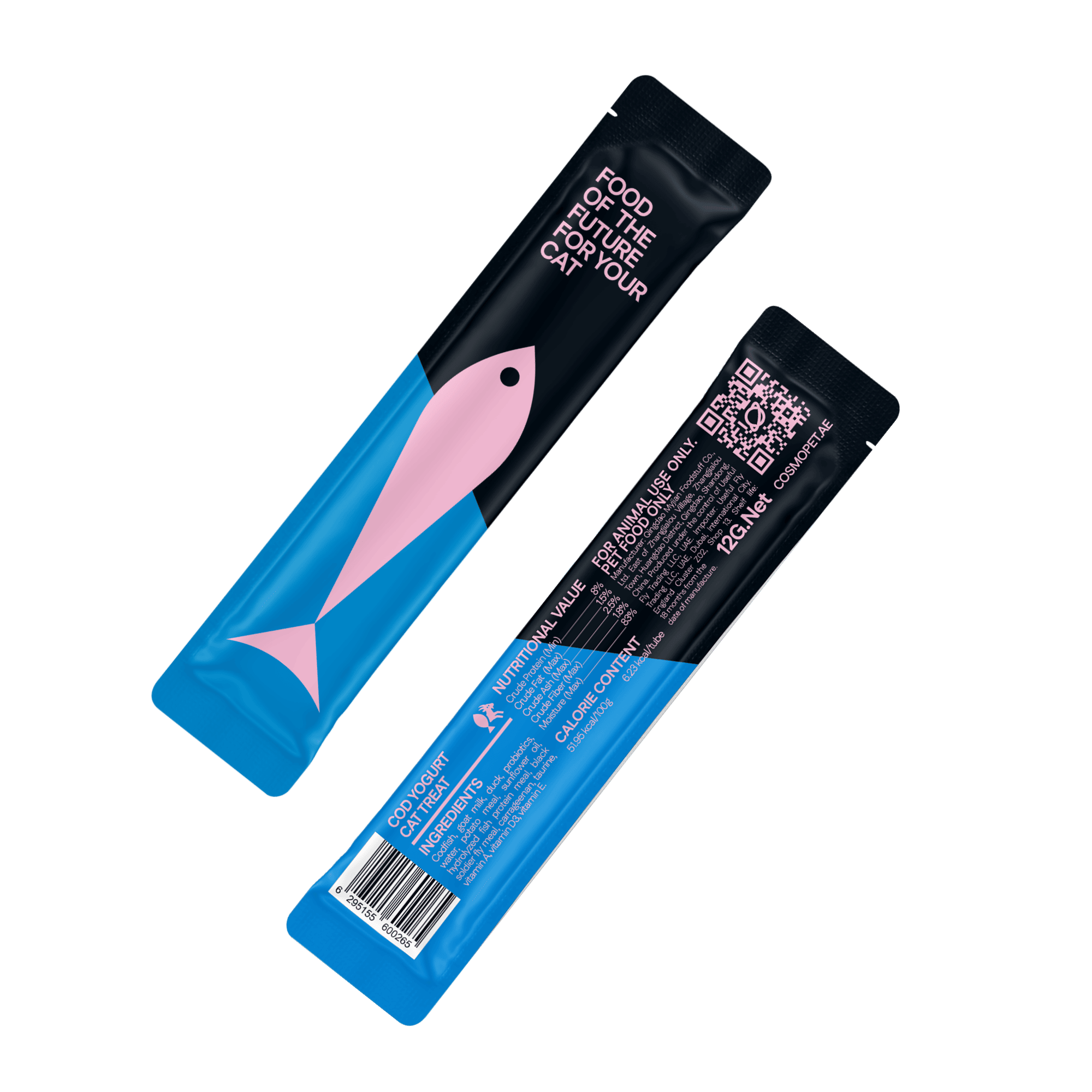 Cat Treats With Cod Yoghurt, 84g, E-Protein, Hypoallergenic