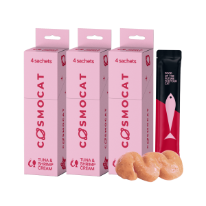 Cat Treats With Tuna & Shrimp Cream, 48g, E-Protein, Hypoallergenic