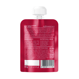 Cat Treats With Tuna & Shrimp Cream, 50g, E-Protein, Hypoallergenic